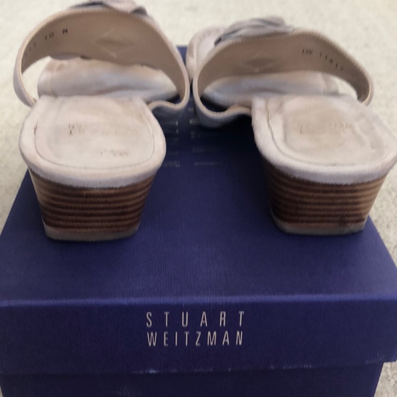 Stuart Weizmann Suede Sandals - Picture 4 of 8